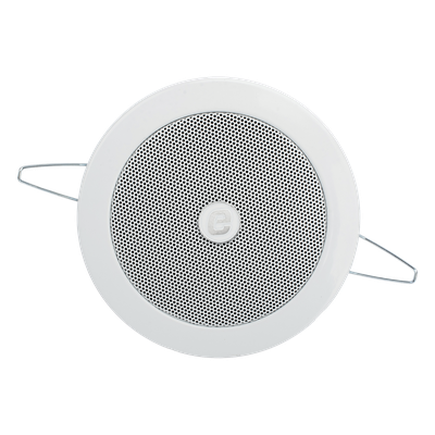 Altavoz de Techo / 4″ / 3-6W @ 100V / 70V/100V / Frente Metálico / Resistente a Humedad