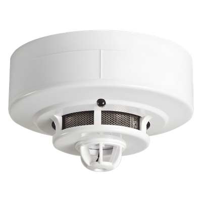 Detector de Humo Fotoeléctrico / Sensor de Temperatura Integrado / Conexión 2 Hilos / 10.8 – 33 VDC / UL Listado