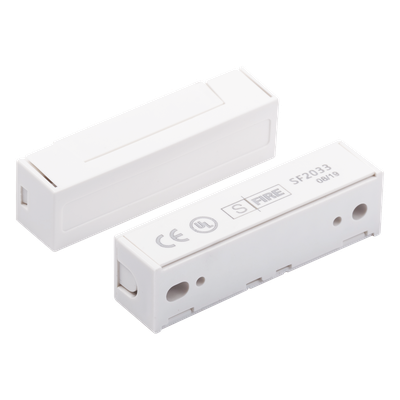 Contacto Magnético para Puertas y Ventanas / GAP 30 mm (1.18 in) / Switch NC / 12 VCC / Tapa Oculta