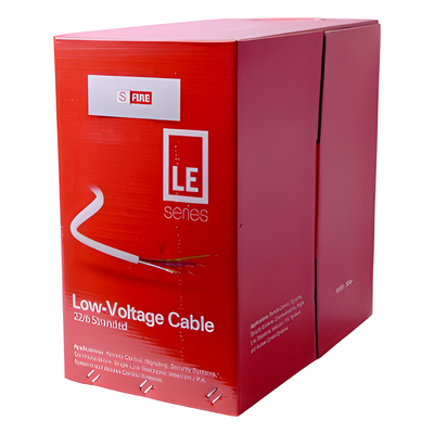 Cable para Alarma / 6 Conductores / 22 AWG / CCA / 305 m (1000 ft) / PVC Retardante / Blanco