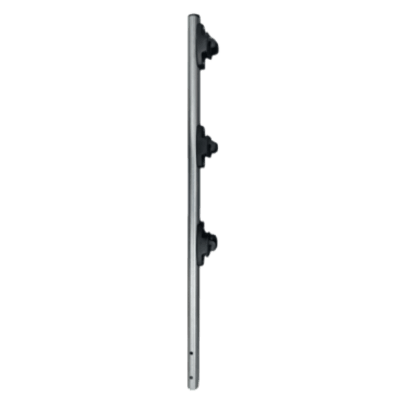 Poste de Paso para Cerca Eléctrica / Tubo de Acero Galvanizado en Caliente / 3 Aisladores con Remache / Longitud 75 cm (29.5 in) / Diámetro 25 mm (1 in) / Peso 0.57 kg
