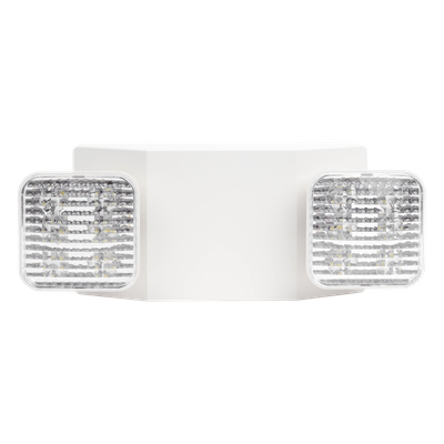 Luz LED de Emergencia / Doble LED 1W / 150 Lúmenes / Voltaje Universal 127-277 VAC / Autonomía 90 min / UL 5VA
