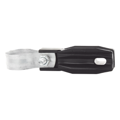 Aislador de Paso o Esquina / Abrazadera Ajustable 33-38 mm / Resina 100% Virgen / Anti-Arqueo / Protección UV e IP