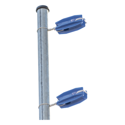 Aislador de Esquina para Cerco Eléctrico / 18 kV / Resistencia 10.2 kg / Anti UV / 66 mm x 31.6 mm