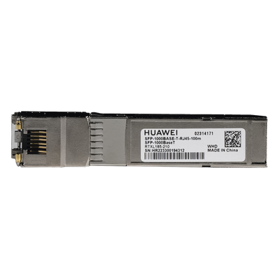 Transceptor SFP a RJ45 / 1000BASE-T / 10/100/1000 Mbps / Alcance 100 m (328 ft) / Hot-Swappable