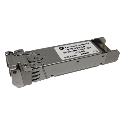 Transceptor SFP+ / 10 Gbps / Monomodo LC / 10 km (32,808 ft) / 1310 nm / Industrial -40 a 85°C