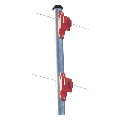 Aislador de Paso para Cerco Eléctrico / Aislamiento 18 kV / Resistencia Mecánica 10.2 kg / Protección UV / Diseño Anti-Arco / Polipropileno y Policarbonato