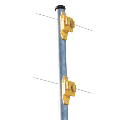 Aislador de Paso para Cerco Eléctrico / Aislamiento 18 kV / Resistencia Mecánica 10.2 kg / Protección UV / Polipropileno y Policarbonato