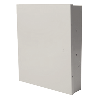 Gabinete Metálico para Panel de Alarma / Diseño Delgado / Empotrado en Pared / 37.5 cm x 32 cm x 8 cm