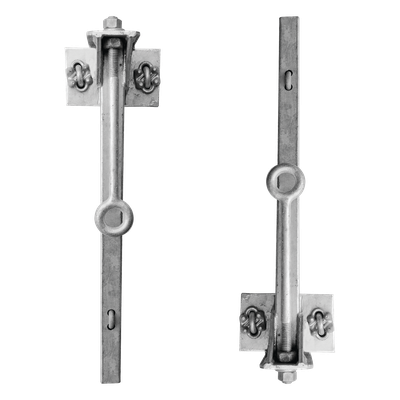 Herrajes para Línea de Vida / Acero Galvanizado / 4.25 kg / Torre STZ30G-STZ45G / Cable 3/8″