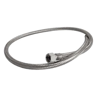Manguera para Altas Temperaturas / 1.5 m (4.9 ft) / Acero Inoxidable / Conector Universal / Compatible con Gabinetes SHL701304 y SHL711304