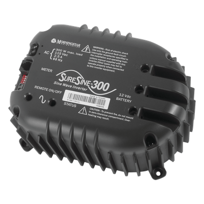 Inversor de Onda Sinusoidal Pura / 300 W / 12 VCC a 110 VCA / 85-90% Eficiencia / UL / Uso Industrial