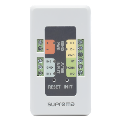 Módulo de Conexión Segura / RS-485 / Entrada Sensor de Puerta / Salida de Relé / 12 VCC 100 mA / 36 x 65 x 18 mm
