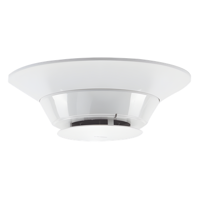 Detector de Calor Direccionable / Térmico Inteligente / 87 °C (188.6 °F) / Ángulo 360° / Base Incluida