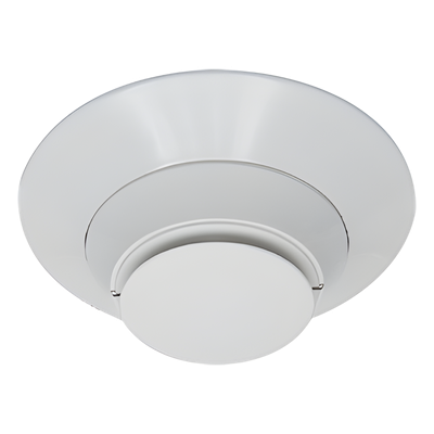 Detector de Humo Direccionable / Cámara Óptica Mejorada / Sensibilidad Programable / Monitoreo Continuo / Compatible NDR / Diseño Blanco
