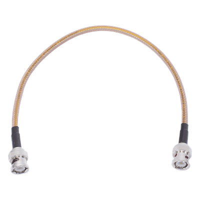 Jumper Coaxial / 30.5 cm (1 pie) / Cable LP142 / BNC Macho a BNC Macho / 50 Ω
