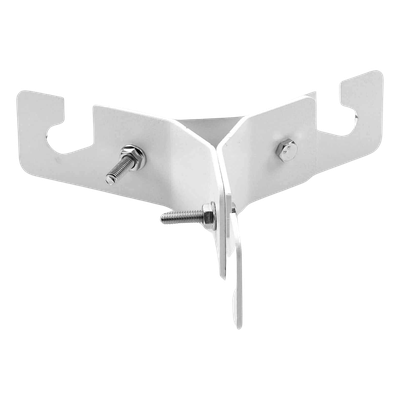 Bracket para Mástil / Retenida / Acero / 1 a 2 Pulgadas (25.4 a 50.8 mm) / Exterior / Pintura Electrostática