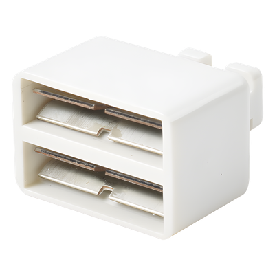 Clip de Puente / Para Regletas S66 / Conector SA-1 / Color Blanco / 1 Par
