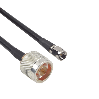 Cable coaxial ultra flexible / LMR-240UF / 91 cm (2.99 ft) / N Macho a SMA Macho / RG-8/U