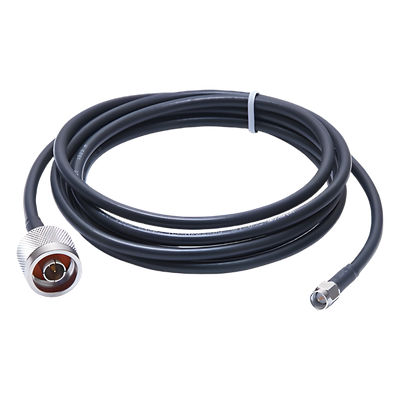 Jumper / 2 m (6.56 ft) / RG-58U / N Macho a SMA Macho / 50 Ω / 95% Blindaje Cobre