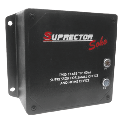 Supresor de Transientes Clase B / 2 Fases 4 Hilos / 220 Vca / 50 kA / Atenuación EMI/RFI 55 dB / IP64 / Diseño Interior Compacto
