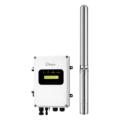 Bomba Solar Sumergible / 1500W (2 HP) / DC 60-220V / Controlador MPPT Integrado / IP65