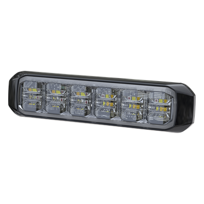 Luz Auxiliar LED / 18 LEDs Tricolor / SAE J845 Clase 1 / IPX7 / 28 Patrones / 12 VCD / 100°