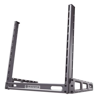 Rack de Escritorio 19″ / 10U / Aluminio Ligero / Ángulo Ajustable / Mesa o Suelo