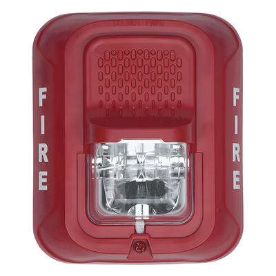 Estrobo de Pared Serie L / Candela Seleccionable 15-185 cd / 12-24 Vcd Automático / Flash 1 Hz / Compatible SpectrAlert
