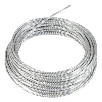 Retenida de Acero Galvanizado / 1/8″ / 7 Hilos Trenzados / Carga 600 kg / 200 m (656.2 ft) / Clase A