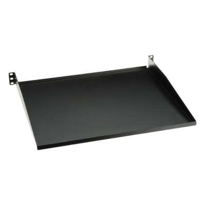 Charola para Rack / 19″ / 1U / Carga 20 kg (44 lb) / Acero / Montaje Frontal