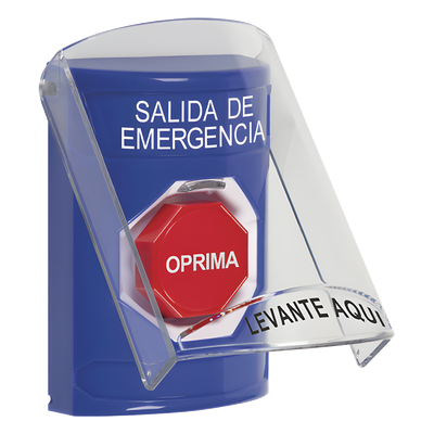 Botón de Salida de Emergencia / Tapa Protectora de Policarbonato / Restablecimiento con Llave / Sello Hermético 3R / -40°F a 250°F