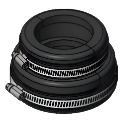 Bota de Caucho para Placa Pasamuro / 4″ (101.6 mm) / EPDM Resistente a Intemperie / Diseño Universal / Sin Inserto
