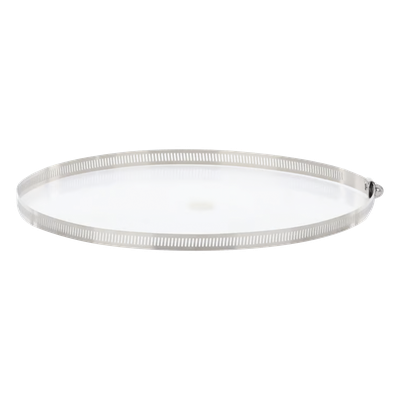 Abrazadera Sin Fin / Acero Inoxidable 304 / Rango 10″ a 16″ / Ancho 12.5 mm (0.492 in) / Paquete 10 Piezas