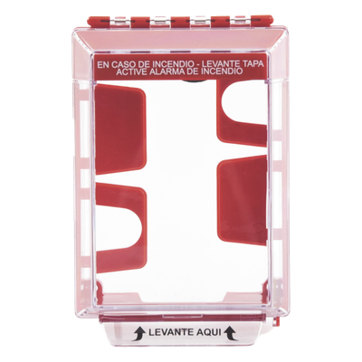 Cubierta Protectora Transparente / Bajo Perfil / Notificación Audible y Visible 105 dB / Estabilizado UV / Rango -40 a 121°C (-40 a 250°F) / ADA