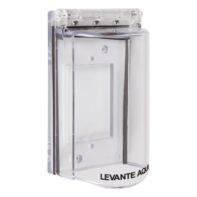 Protector de Policarbonato / Rango -40° a 116°C / Cierre Resorte Torsión Acero Inoxidable / 8.3′ x 4.18′ x 2.99′ (2.72 ft x 1.37 ft x 0.98 ft)