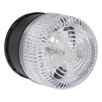 Microcontrolador de Alarma Audiovisual / IP66 / Policarbonato / -40°C a 60°C / 32 Tonos / 8 Patrones LED / Respaldo de Batería
