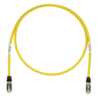 Patch Cord / Cat6A S/FTP / 26 AWG / 3.05 m (10 ft) / CM/LS0H / Amarillo