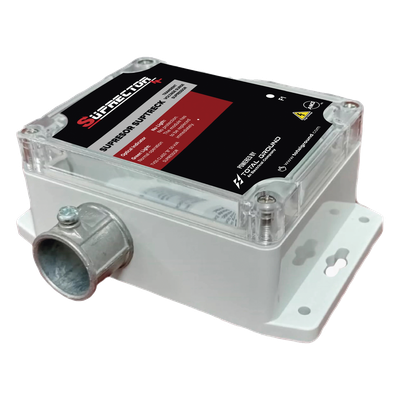 Supresor de Transientes Clase B / 127 Vca / 1 Fase / 50 kA / NEMA 4 / 3 Modos de Protección