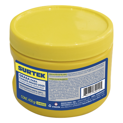 Grasa para Chasis / 450 gr / 130°C / 10x10x8 mm / 0.39×0.39×0.31 in