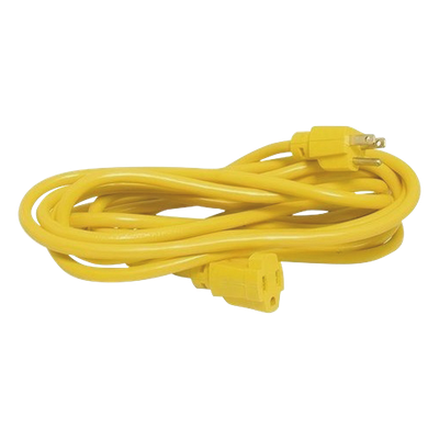 Extensión Eléctrica de Uso Rudo / 15 m (49.2 ft) / 127 VCA / 10 A Máximo / 16 AWG / NEMA 5-15R / Aterrizada