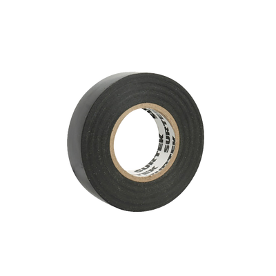 Cinta para aislar color negro 19 mm x 9 metros / Fabricada en PVC / Adhesivo acrílico.
