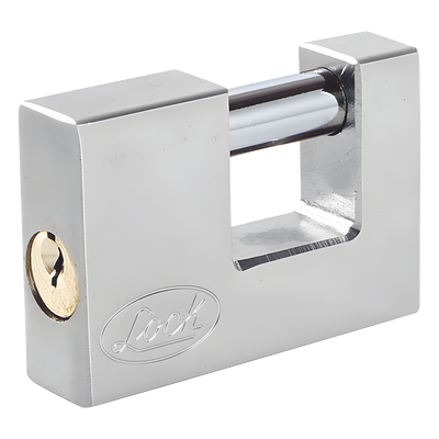 Candado de Seguridad para Cortina Metálica / Grillete 13 mm / Cuerpo 20 mm / Nivel de Seguridad 6 / 5 Pernos / Llave Estándar