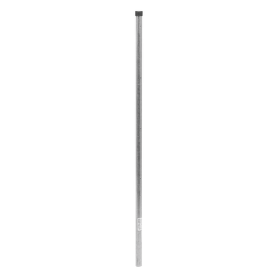 Poste de Esquina para Cerca Electrificada / Tubo Galvanizado 1″ Calibre 18 / Altura 1 m (3.3 ft) / 5 Perforaciones para Aisladores
