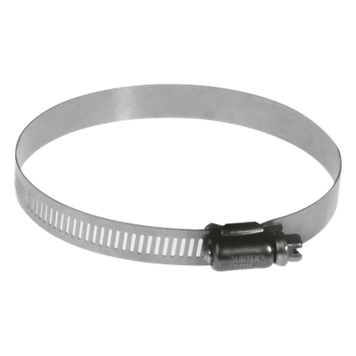 Abrazadera Sin Fin / Rango 3-9/16″ a 4-1/2″ / Ancho 1/2″ / Acero Inoxidable / Tornillo Hexagonal