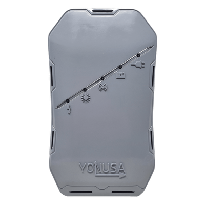 Energizador Perimetral / 12,000 Volts / 0.5 Joules / 500 m (1,640.4 ft) Lineales / Supervisión de Tierra Física / Sirena 12V 30W 120 dB