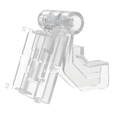 Gancho en T para Etiqueta Electrónica / Ángulo Ajustable / Poste 6-8 mm / Compatible 2.13″ – 2.66″ – 2.9″