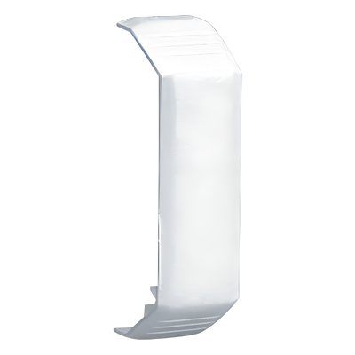 Unión Recta para Canaleta / PVC Rígido / Grado V-0 / 0 a 50°C / Blanco Mate / 180°