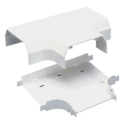 Accesorio en T para Canaleta / PVC Rígido / UL94V-0 / Radio de Curvatura 1 in / TIA/EIA / Aplicaciones Múltiples