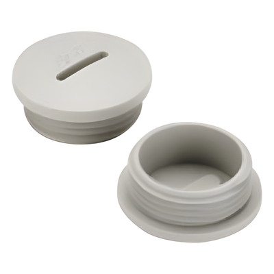 Tapón Roscado / Rosca NPT 1/2″ / Aluminio Inyectado / Epoxy-Poliéster Termoendurecido / UL y CSA / IP para Ambientes Corrosivos